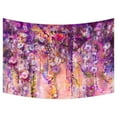 thumbnail image 1 of YKCG Spring Floral Purple Wisteria Flowers Tree Wall Hanging Tapestry Wall Art 40x60 inches, 1 of 2