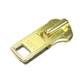 thumbnail image 1 of YKK #10 Metal Short Tab Slider Zipper Pull Hardware Gilt - 5 Pack, 1 of 1