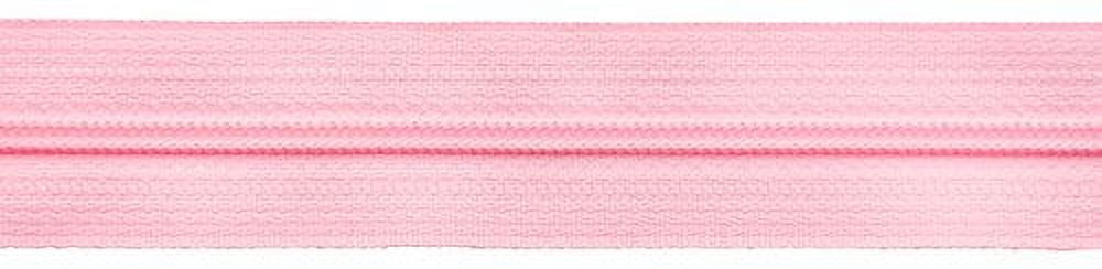YKK #3 Coil Zipper, 7 inch Length, Pink 513 (100 Pack)
