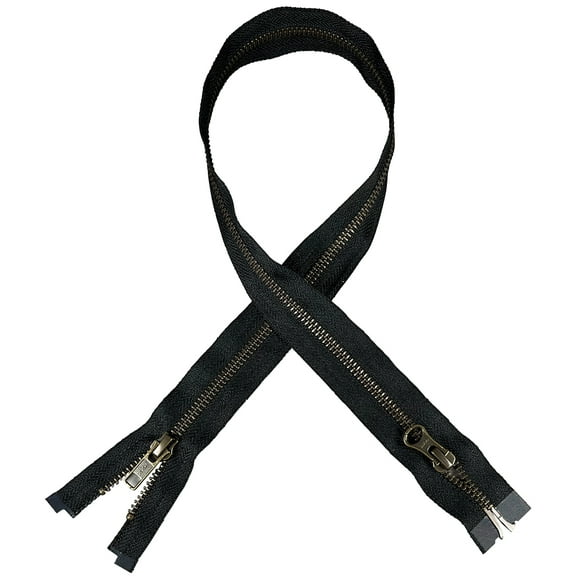 YKK #5 2-Way Aluminum Zipper 26"