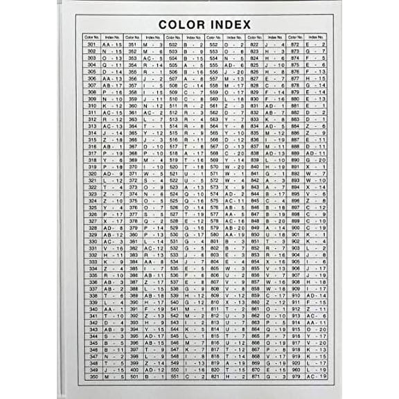YKK Color Card Master Global Color Card Over 502 Colors Available