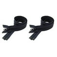 thumbnail image 1 of YKK Jacket Vislon Zippers Number #5 Molded Plastic Separating Bottom 14" to 36" Inches - Medium Weight - 560 Navy (2 Zippers/Pack) (23 Inches), 1 of 1