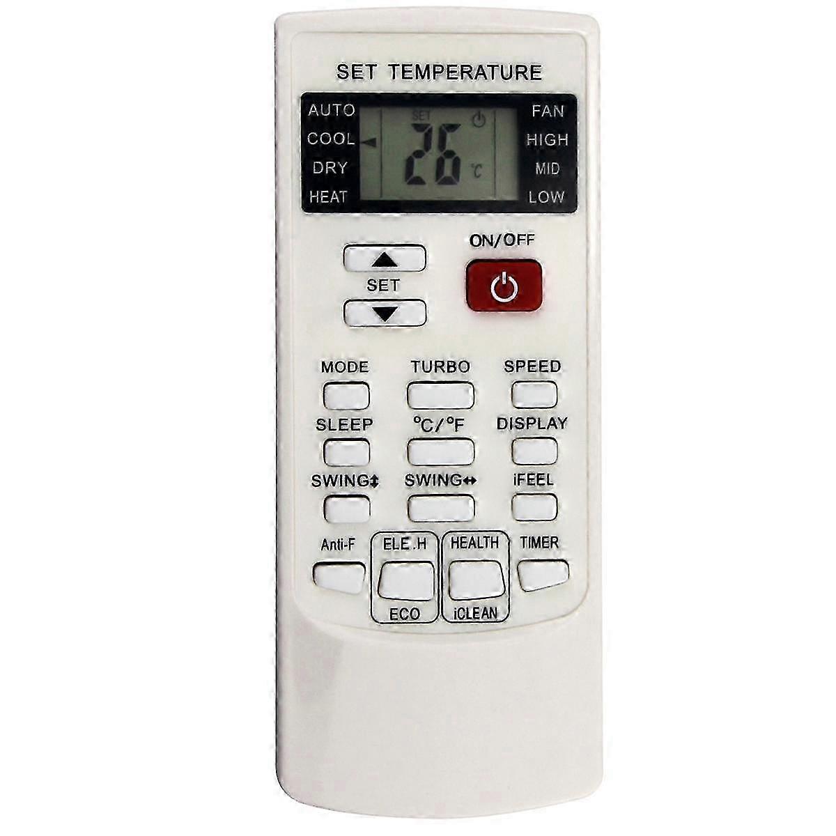 YKRH/102E Replace Air Conditioner Remote Control for AUX Air