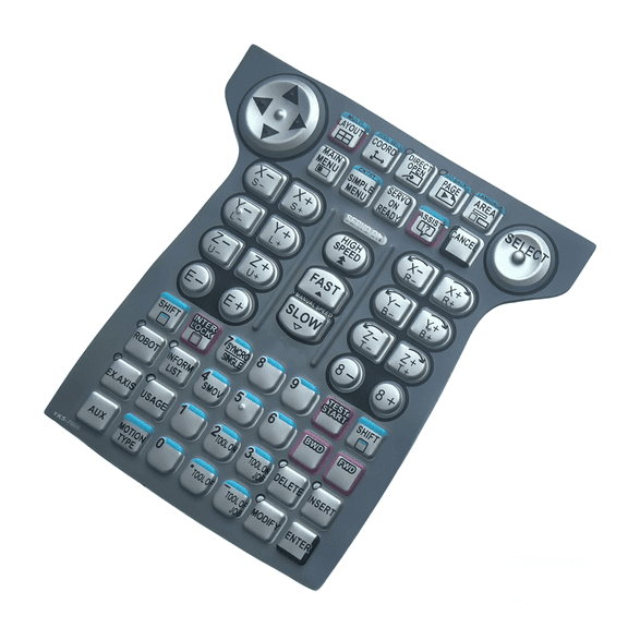 YKS-700E Overlay Film Membrane Keypad for Yaskawa JZRCR-YPP21-1 DX200 Teach Pendant