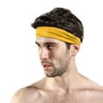 thumbnail image 1 of WCJM Running Headband Non Slip Workout Sweatbands Adjustable Sports Headbands Sweat Wicking Workout Headbands Polyester Lady Headscarf Headscarfs for Black Women Silk Scrunchie, 1 of 4