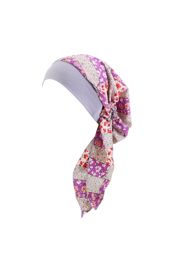 WCJM Women Cancer Head Scarf Hat Cap Hair Scarf Turban Head Wrap Turban Hats Headwear Polyester Lady Headscarf Waterproof Headscarf Velvet Scrunchie