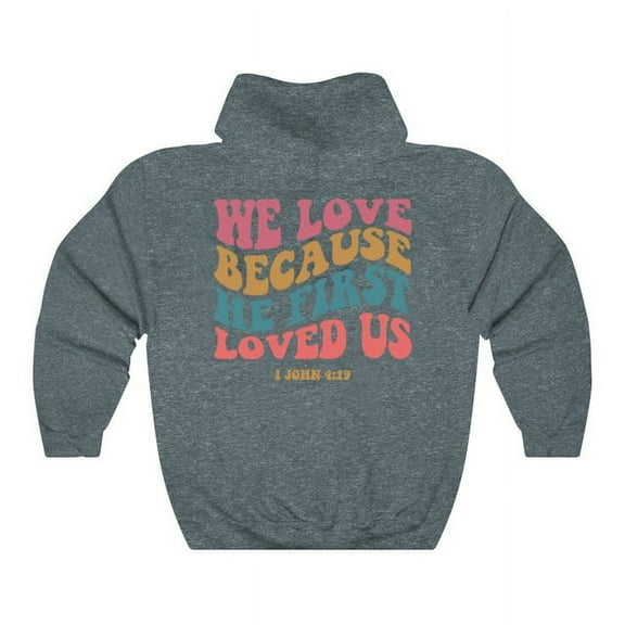 YLLMHH Christian Hoodie Women Religious Hooded Sweatshirt Retro Bible Verse Pullover S-3XL