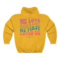 thumbnail image 1 of YLLMHH Christian Hoodie Women Religious Hooded Sweatshirt Retro Bible Verse Pullover S-3XL, 1 of 6