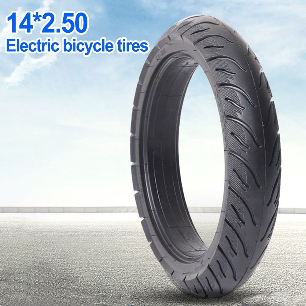 YLLSF 14*2.5 Electrombile Solid Tyre Inflation-free Tire Solid Rubber Electric tire
