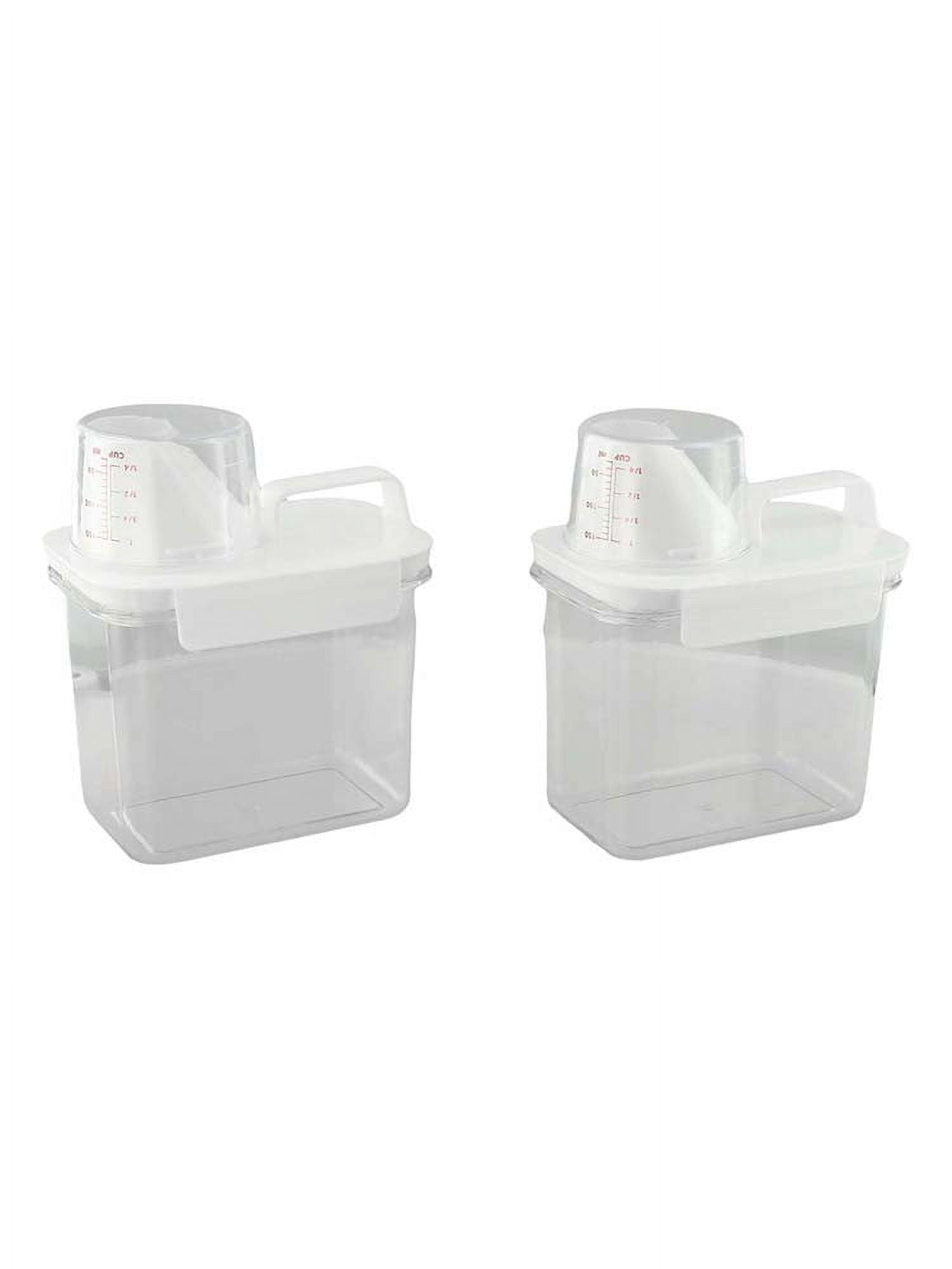 YLLSF Airtight Food Storage Container with Measuring Cup&Pour Spout-Sturdy,Convenient small