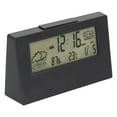 thumbnail image 1 of YLLSF LED Thermometer Thermo-Hygrometer Multifunction Electronic Temperature Humidity Meter Weather Station For Home With Alarm Clock, Black Night Light, 1 of 9