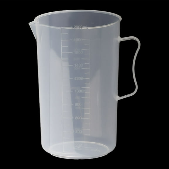 YLLSF Measuring Jug Plastic Beaker Transparent Measuring Cup Resistant
