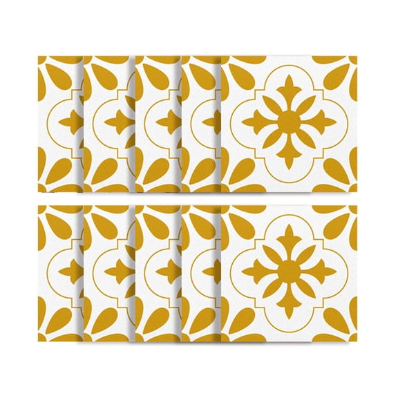 YLLSF Mosaic Tile Stickers Bathroom Kitchen Home Wall or Floor, ACZ2004