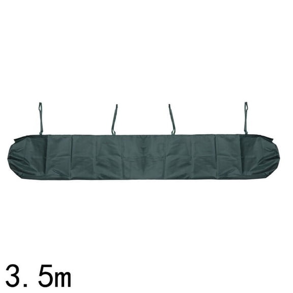 YLLSF Outdoor Patio Awning Storage Bag Rain Weather Dust Cover Waterproof Protector, green 3.5m