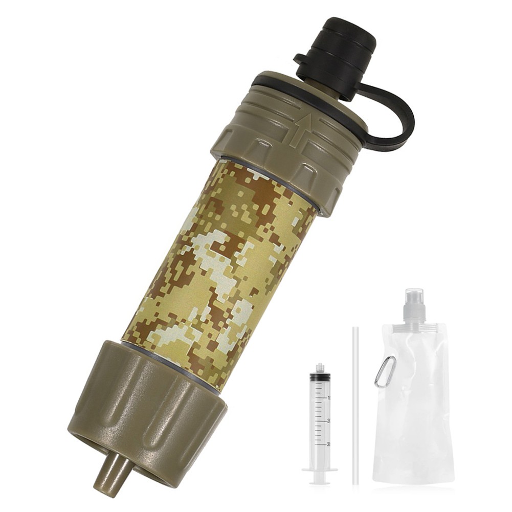 YLLSF Outdoor Water Filter Straw Water Filtration System Water Purifier