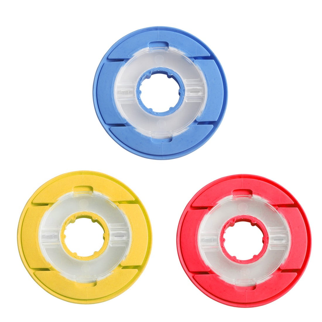 YLLSF Silicone Rig Winders Fishing Line Leader Storage Holder Spool