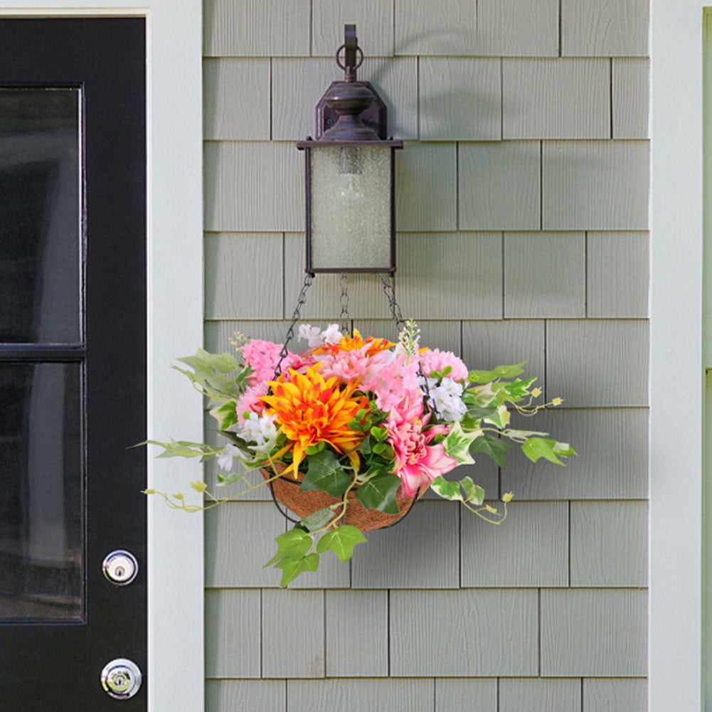 YLLSF Spring chrysanthemum hanging basket 2024 artificial flower hook