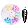 thumbnail image 1 of YLOHUIL Nail Gems Set, 12 Grid Rhinestones Kit for Nail Art and Craft, Shiny Nail Accessories for DIY Manicure and Beauty Projects, 1 of 5