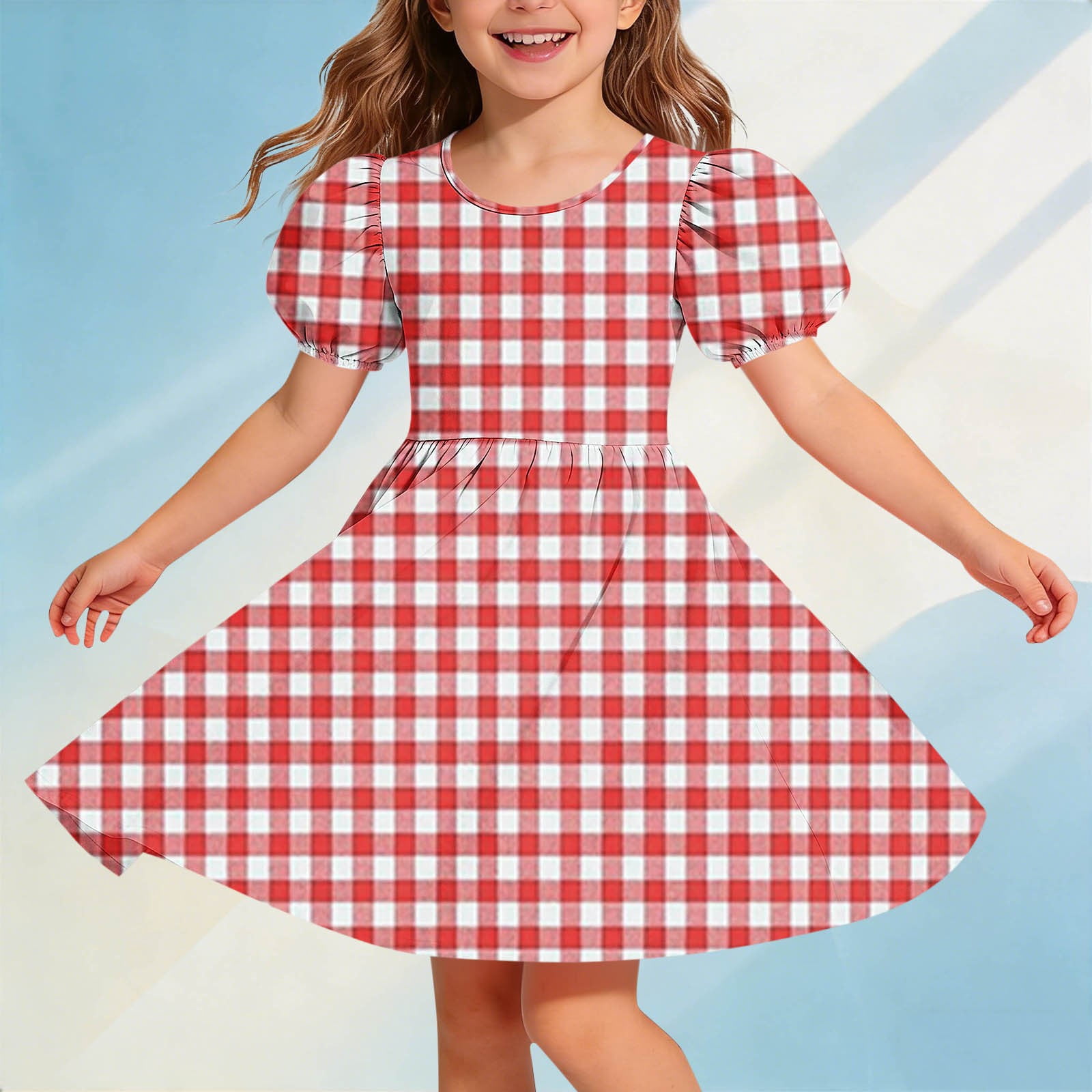 cute summer dresses fashion Women Summer Short Sleeve Midi Dress Womens Dresses Fashion Women's Casual  Comfortable Solid Sleevelwss V-Neck Dress Black XXL