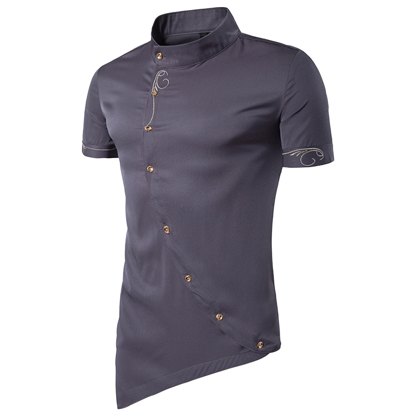 YLSDL Men's Chinese Style Embroidery Short Sleeve T-Shirt Retro Slim Fit Menswear Hip Hop Streetwear Tee Shirts Black Slant Button Up Shirts Black XXL - Walmart.com YLSDL Men's Chinese Style Embroidery Short Sleeve T-Shirt Retro Slim Fit Menswear Hip Hop Streetwear Tee Shirts Black Slant Button Up Shirts Black XXL - Walmart.com
