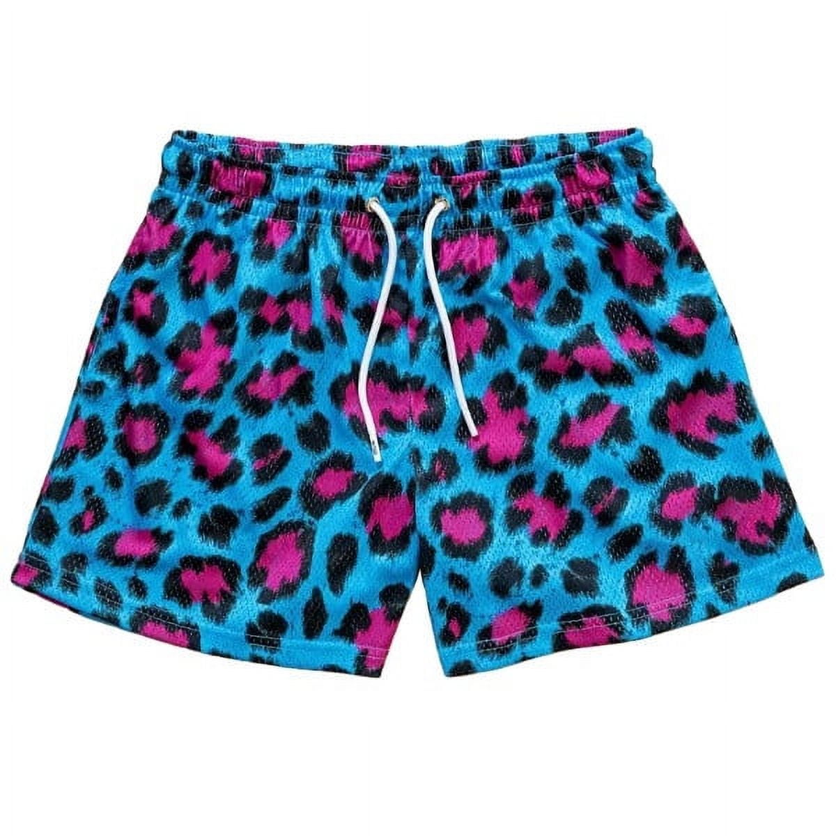 Aries Leopard Board Short White