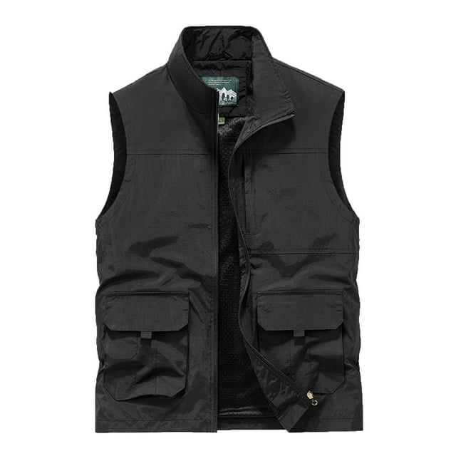 YLSDL Men's Outdoor Quick Dry Fishing Vest Lightweight Breathable Multi ...