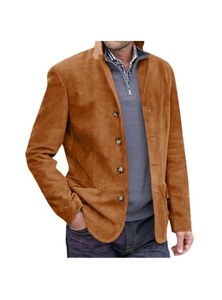 Mens suede sports coat 2025