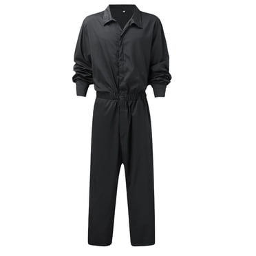 Men's Casual Solid Color Hooded Jumpsuit 53093178Y