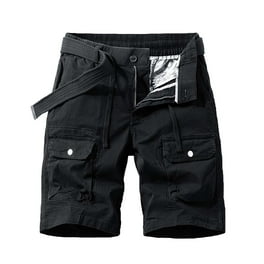 Hanes Men s Jersey Short with Pockets Light Steel Large Walmart