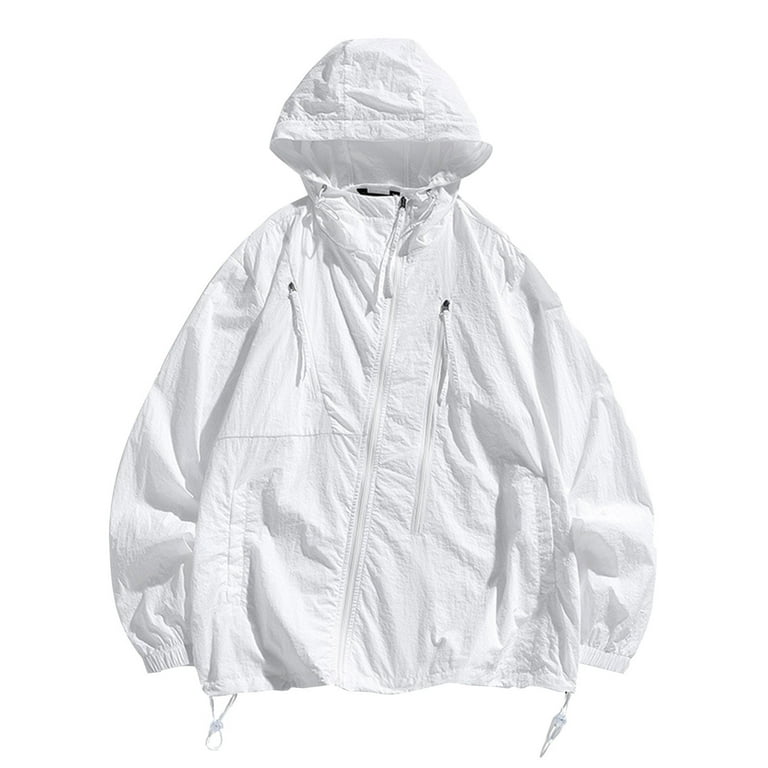 YLSDY 50% off! Men's Lightweight Hooded Windbreaker Jacket