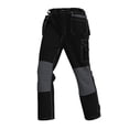 thumbnail image 1 of YLSDY Cargo Construction Pants for Men - Tactical Wear Safety Pants with Knee Pads and Tool Pockets for Work and Outdoor Use Black XXL, 1 of 5