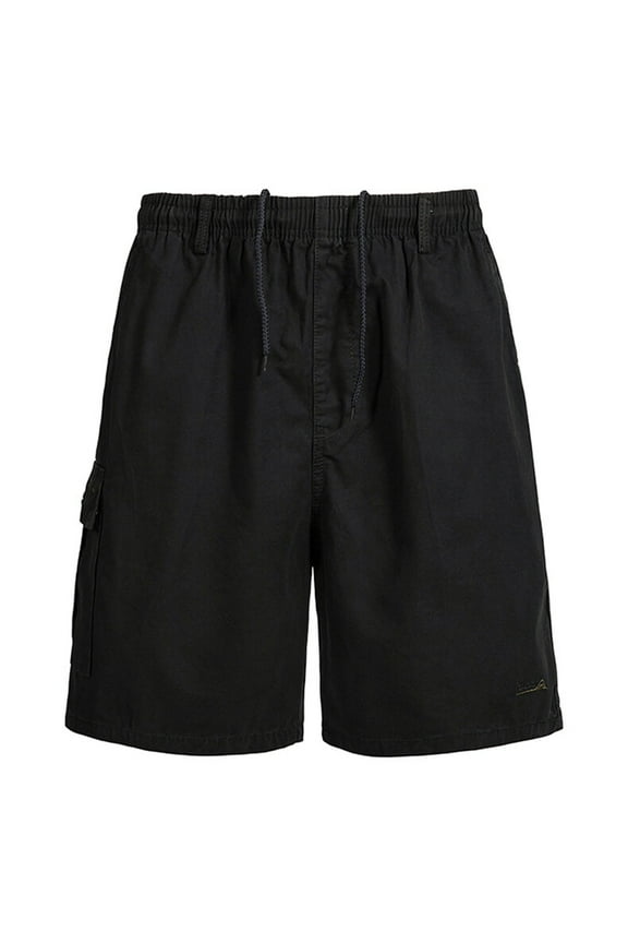 Cargo Shorts for Men Relaxed Fit Classic Stretch Golf Shorts Jogging Pants Lightweight Straight Pants with Pockets Black XL