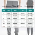 thumbnail image 1 of YLSDY Fashion Suit Pants for Men Classic Casual Dress Expandable Waist Trousers Slim Comfy Straight Stretch Flat Front Slacks Dark Gray XXXL, 1 of 7