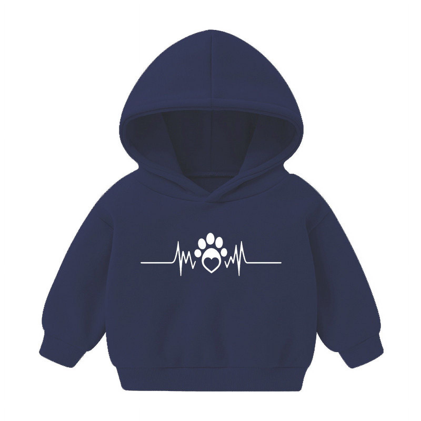 YLSDY For Kids Aged 1-8 New Spring and Fall Long-Sleeved Hooded ...