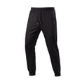 thumbnail image 1 of YLSDY Men's Joggers Drawstring Jogger Sweatpants with Zipper Pockets Lightweight Slim Fit Athletic Track Pants Black S, 1 of 6