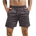 thumbnail image 1 of YLSDY Men's Linerless Workout Shorts 5'' - Lightweight Quick Dry for Running Sports Athletic Gym with Pockets Purple XL, 1 of 9