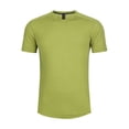 thumbnail image 1 of YLSDY Men's Quick Dry T Shirts Cotton Short Sleeve T Shirts for Men Casual Sports Crew Neck Comfort T-Shirts Summer Basic Tee Shirts Green XXXL, 1 of 9