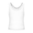 thumbnail image 1 of YLSDY Men's Rib Knitted Beach Tank Tops Sleeveless Muscle Gym Mesh Shirts Quick Dry Workout Athletic Pullover Summer Shirt White M, 1 of 4