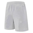 thumbnail image 1 of YLSDY Men's Sports Running Shorts Bike Shorts Loose-fit Cycling Bicycle Lightweight Short Pants with Zipper Pockets Gray XXL, 1 of 5