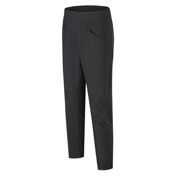 YLSDY Men's Spring and Summer Long Pants Outdoor Flowy 2025 Fashion Casual Stretchy High Waist Pants Lounge Slim Fit Pants Black XXXXL