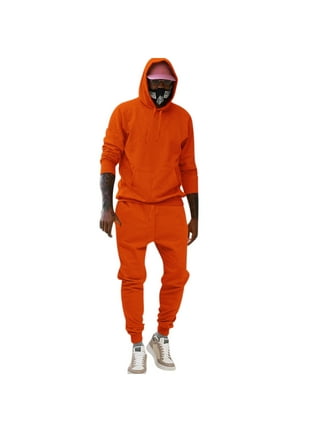 Orange warm up suit best sale