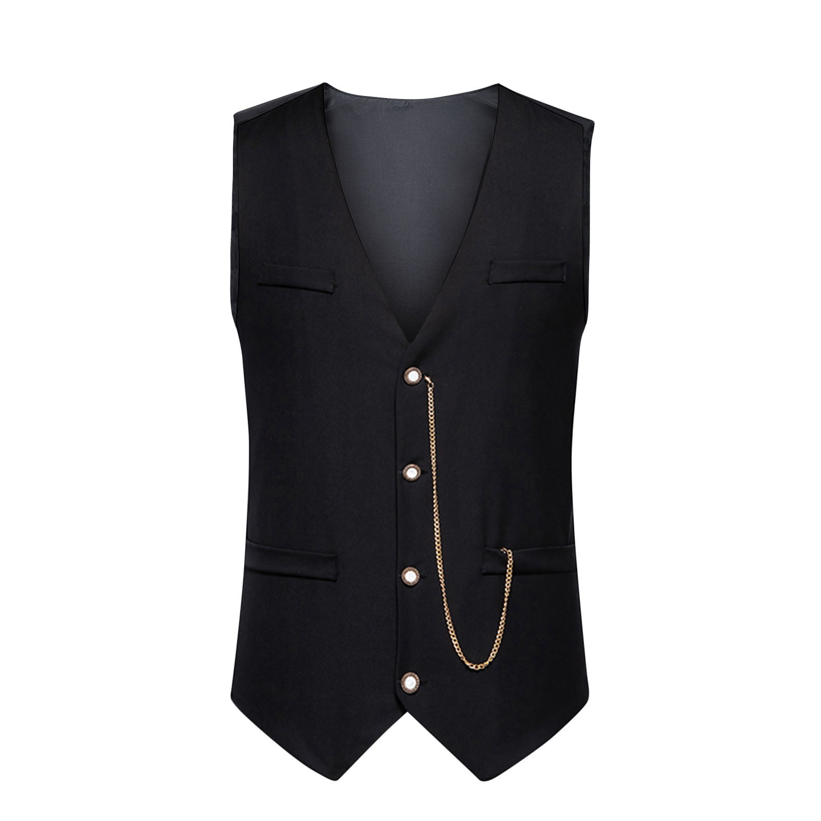 YLSDY Men's Vintge British Stylish Sleeveless Vest Business