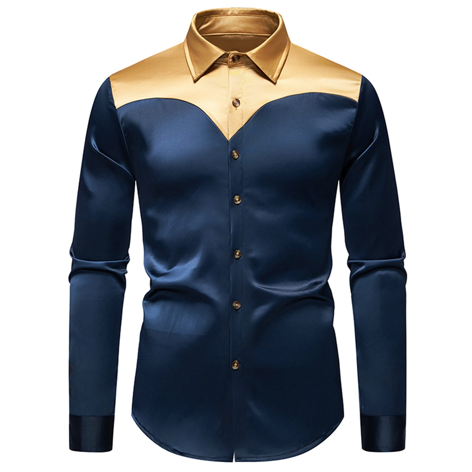 badass dress shirts Button Up Shirts Men TIGER Print Long Sleeve Fashion Party Fancy Red Green  Dress