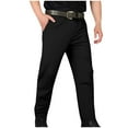 thumbnail image 1 of YLSDY Mens Golf Pants Stretch Dress Pants Quick Dry Water Resistant Lightweight Flat Front Work Pants Moisture Wicking Black XXL, 1 of 7