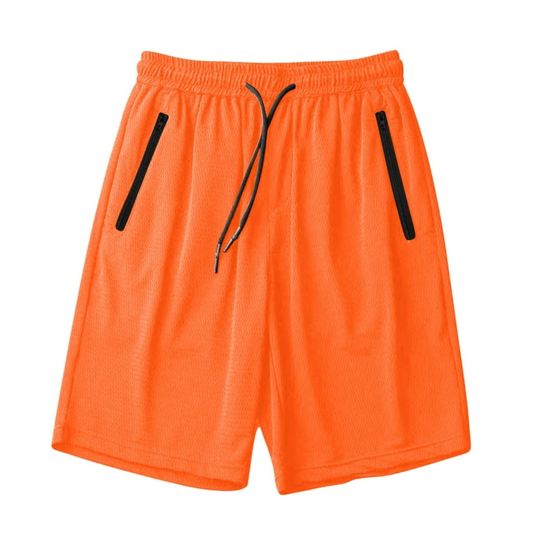 YLSDY Mens Gym Shorts Mesh Breathable Quick-Dry Basketball Shorts