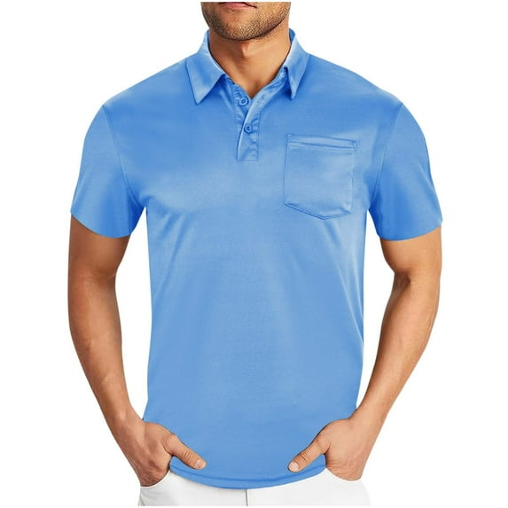 YLSDY Mens Short Sleeve Pirate Henley Shirts Cotton Linen Lace Up V Neck Shirt Hippie Beach Summer Lapel Collar Retro Tops Light Blue S