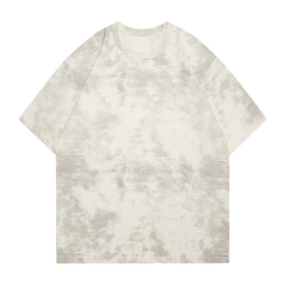 YLSDY Mens T Shirt Oversized Mens Pocket Tee Shirts Summer Classic Tees for Men Gym Round Neck Short Sleeve Clothes Beige S