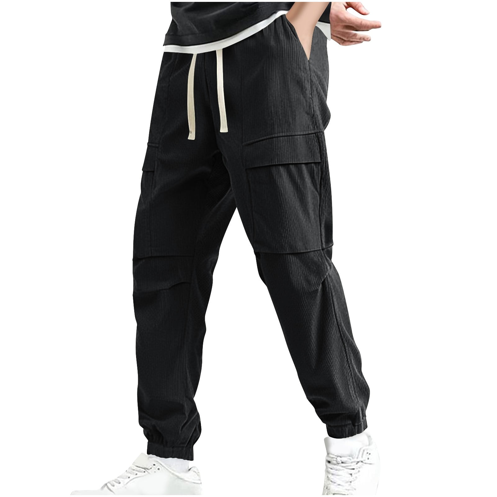 Sanmar Sport-Tek Men's Track Joggers, Wind Pant PST74 with
