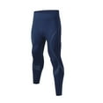 thumbnail image 1 of YLSDY Stretch Comfy Pants for Men Running Tights Workout Baselayer Gym Athletic Yoga Leggings with Pockets Navy XL, 1 of 6