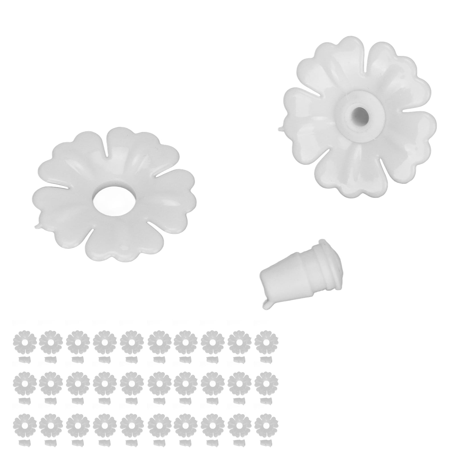 YLSHRF 30 Set Hummingbird Feeder Flowers Hanging Bird Feeding Ports